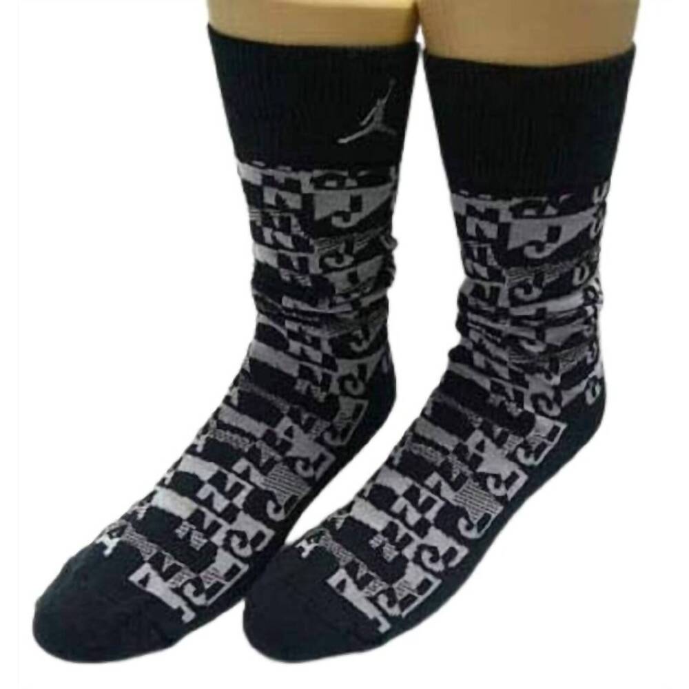 NEW JORDAN men's air sneaker socks in black